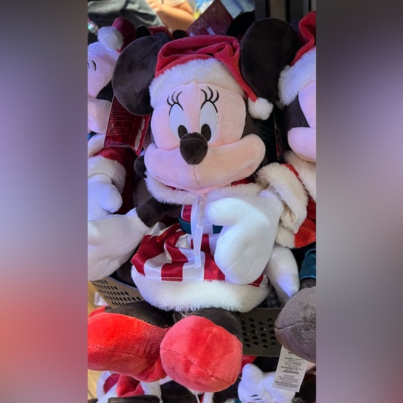 New!! Minnie Mouse Christmas Holiday Plush - Picture 2 of 2